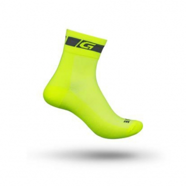 GripGrab Hi-Vis Regular Cut Radsocken 